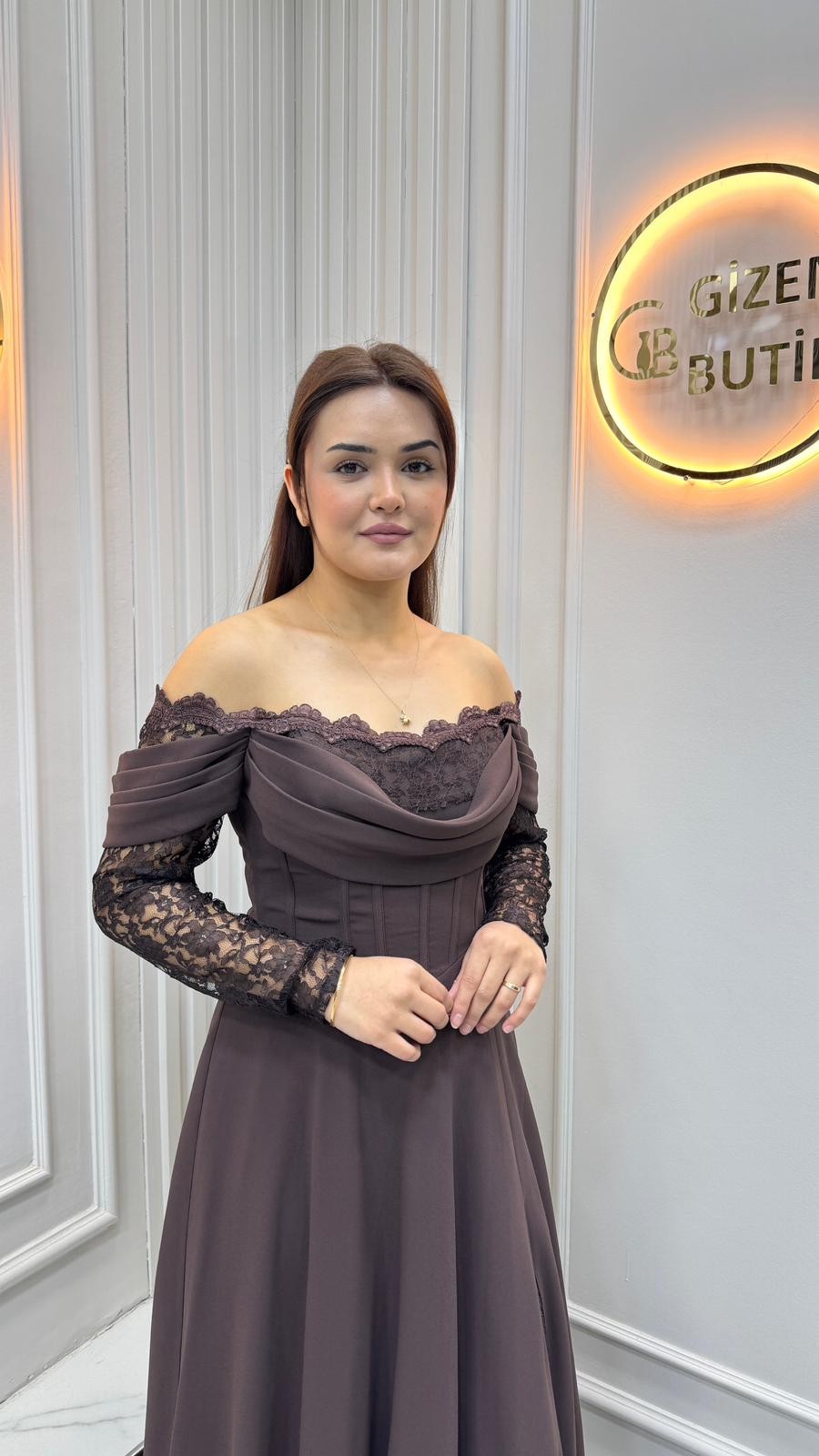 Osse Abiye Kahverengi