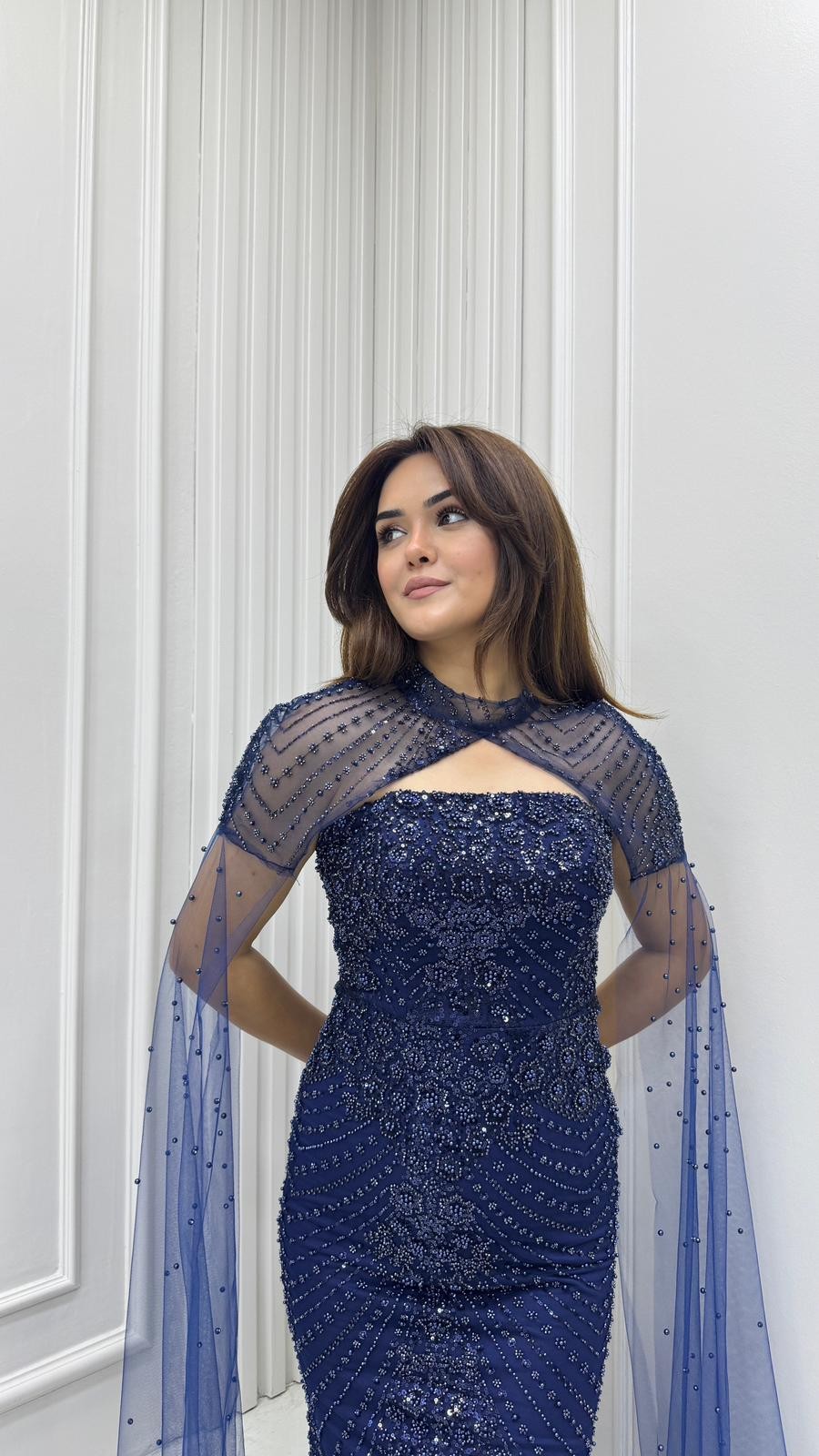 Rüveyda Abiye Lacivert