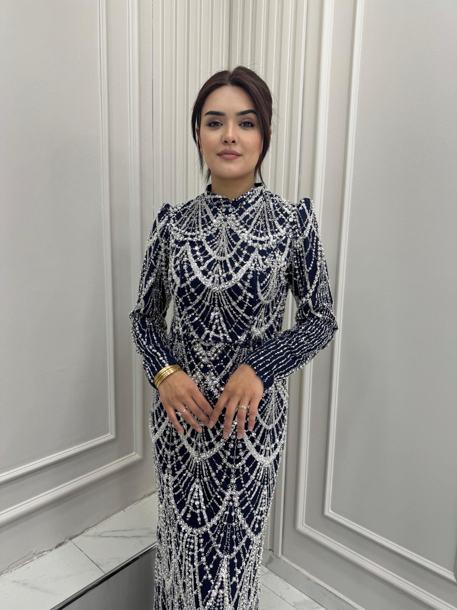 Güneş Abiye Siyah