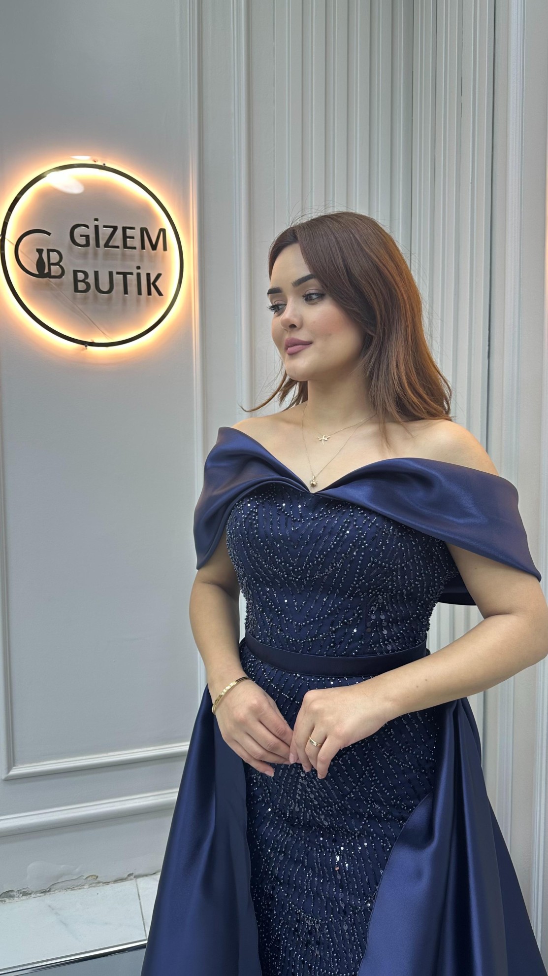 Defin Abiye Lacivert