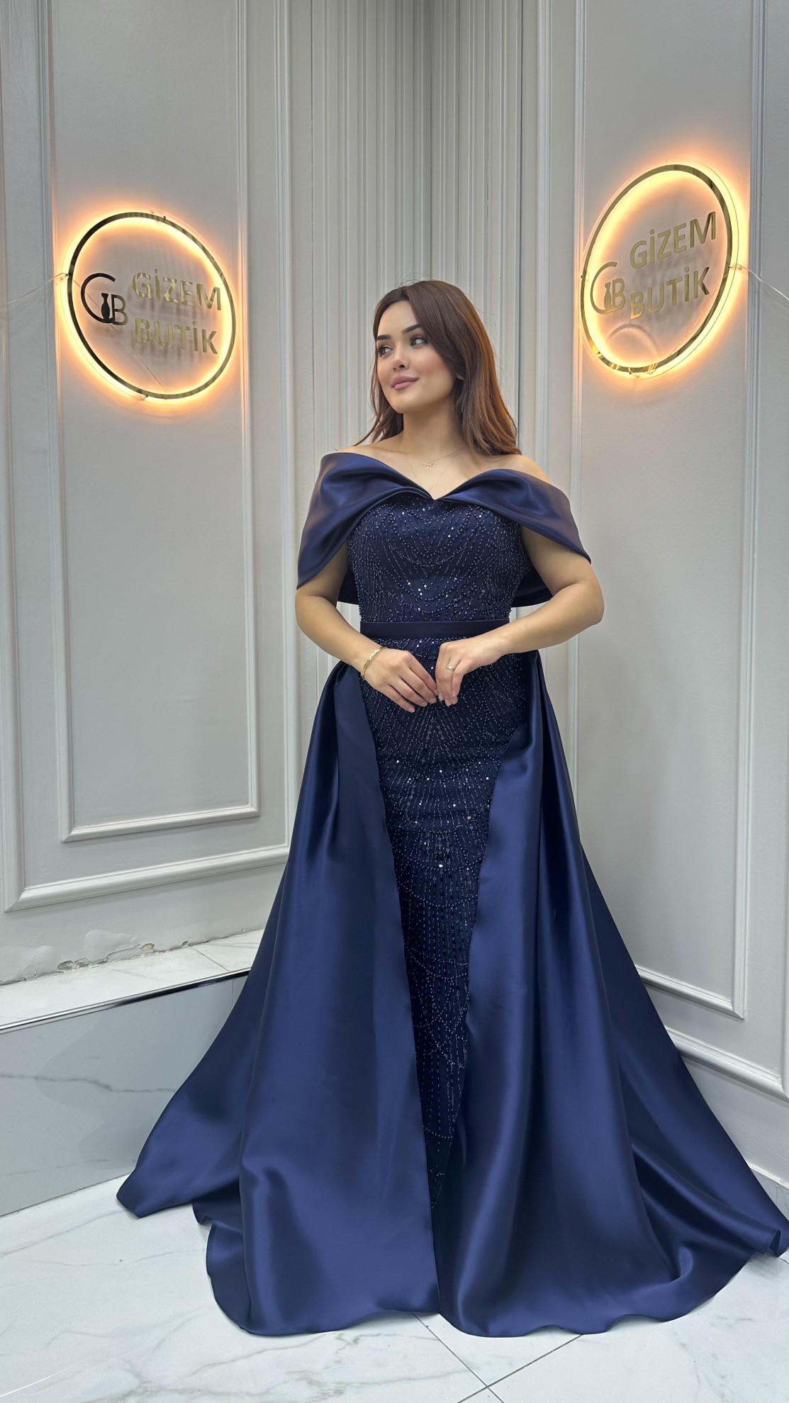 Defin Abiye Lacivert