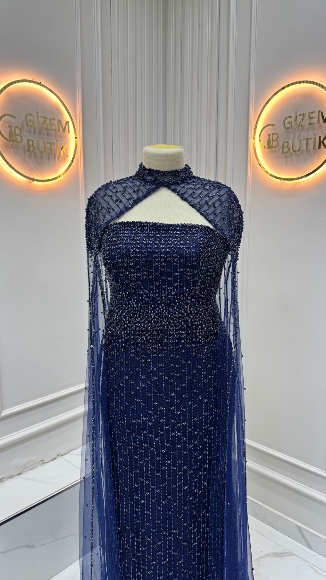 Rüya Abiye Lacivert