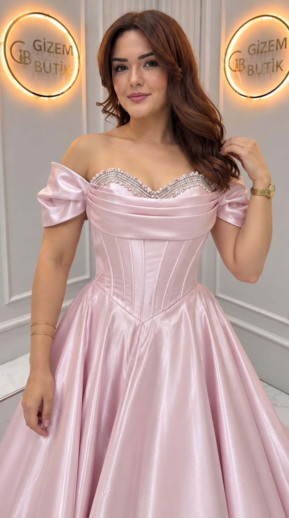 Bella Abiye Pembe