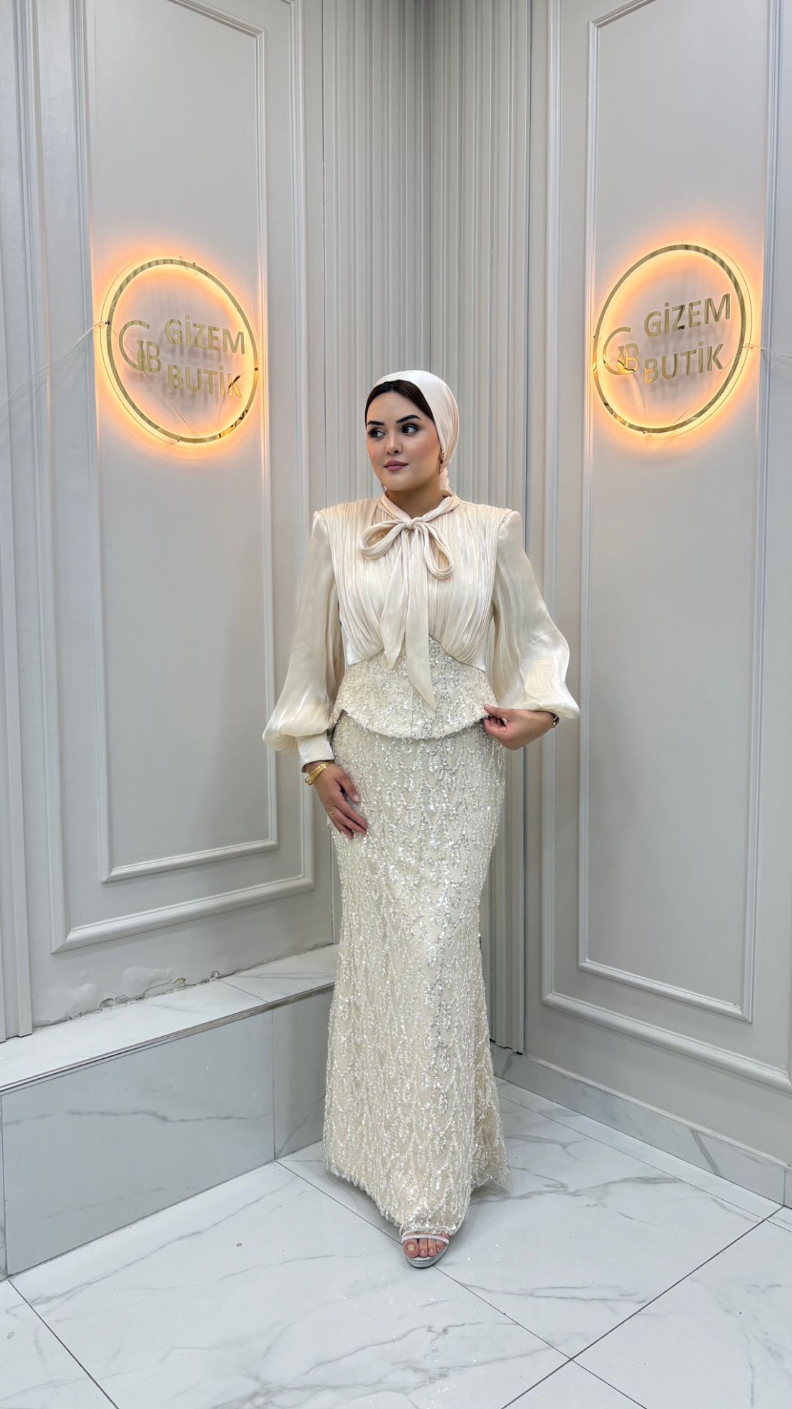 Aylin Abiye Kahverengi