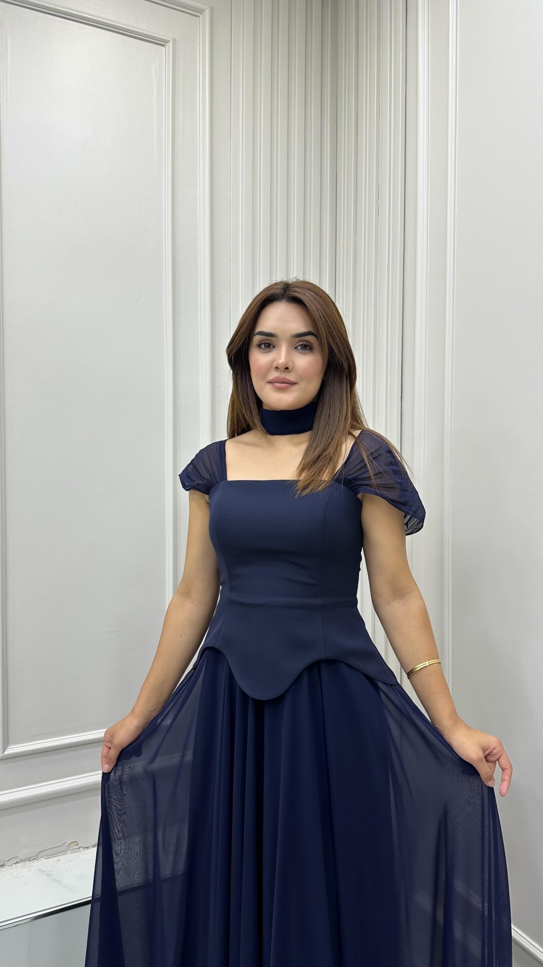 Jasmin Abiye Lacivert