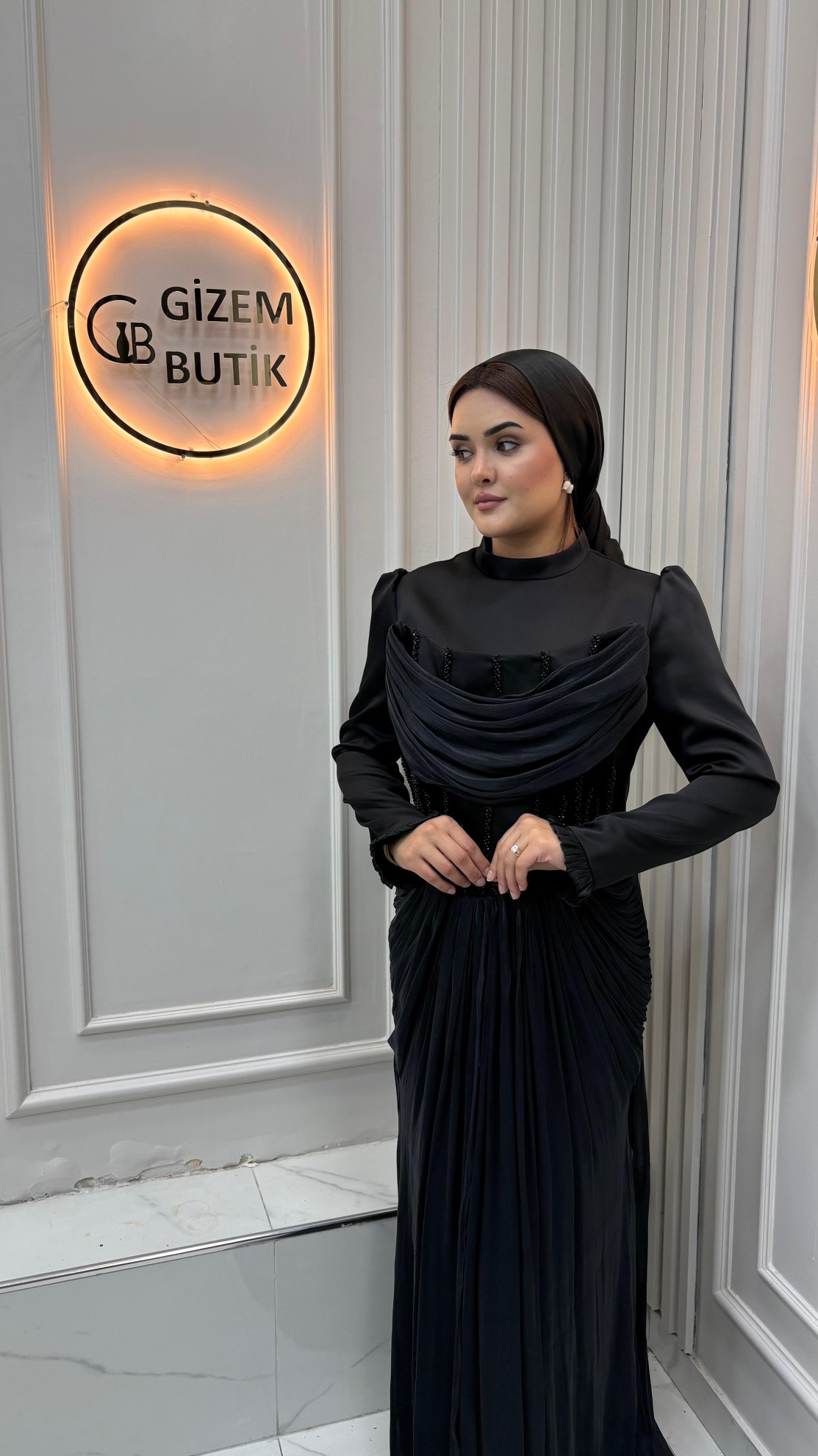 Lilay Abiye Siyah