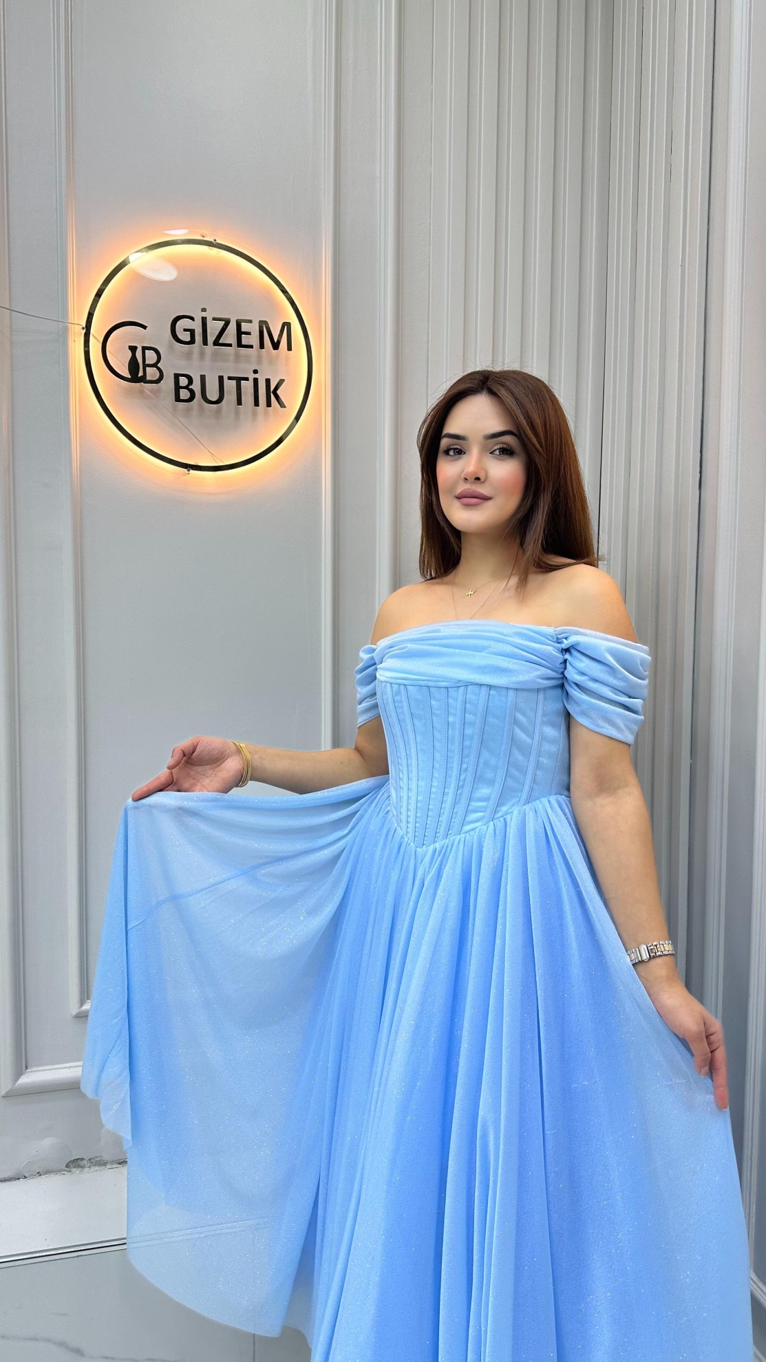 Kübra Abiye Bebe Mavisi