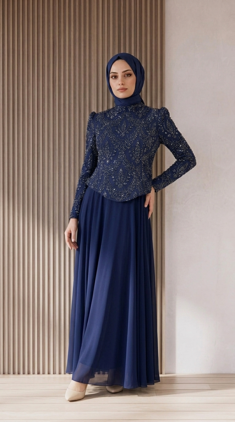 Azra Abiye Lacivert