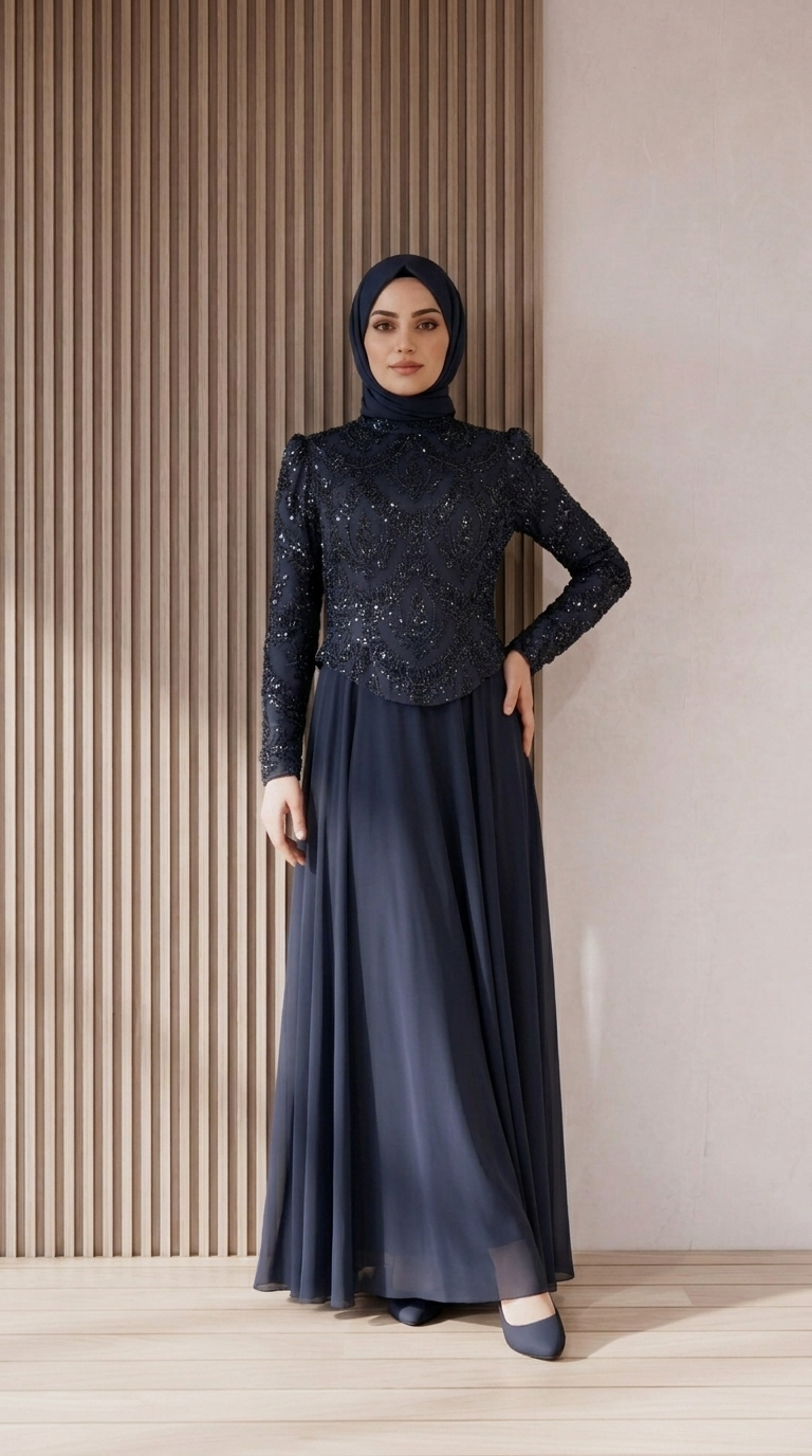 Azra Abiye Lacivert