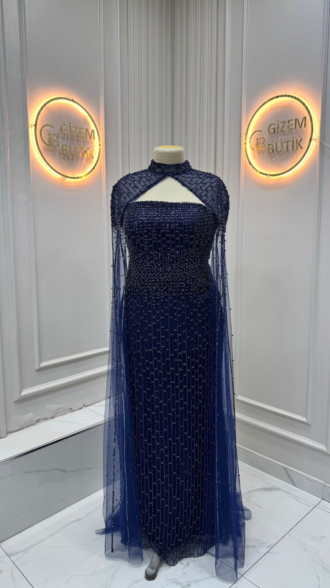 Rüya Abiye Lacivert