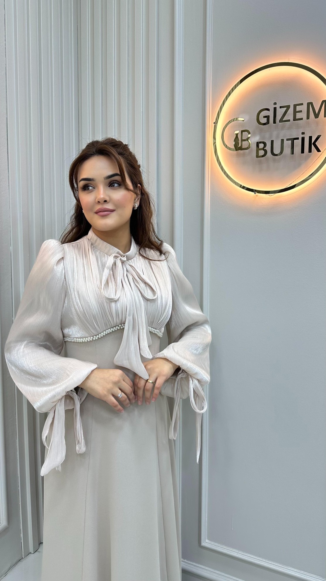 Mavera Abiye Taş Rengi