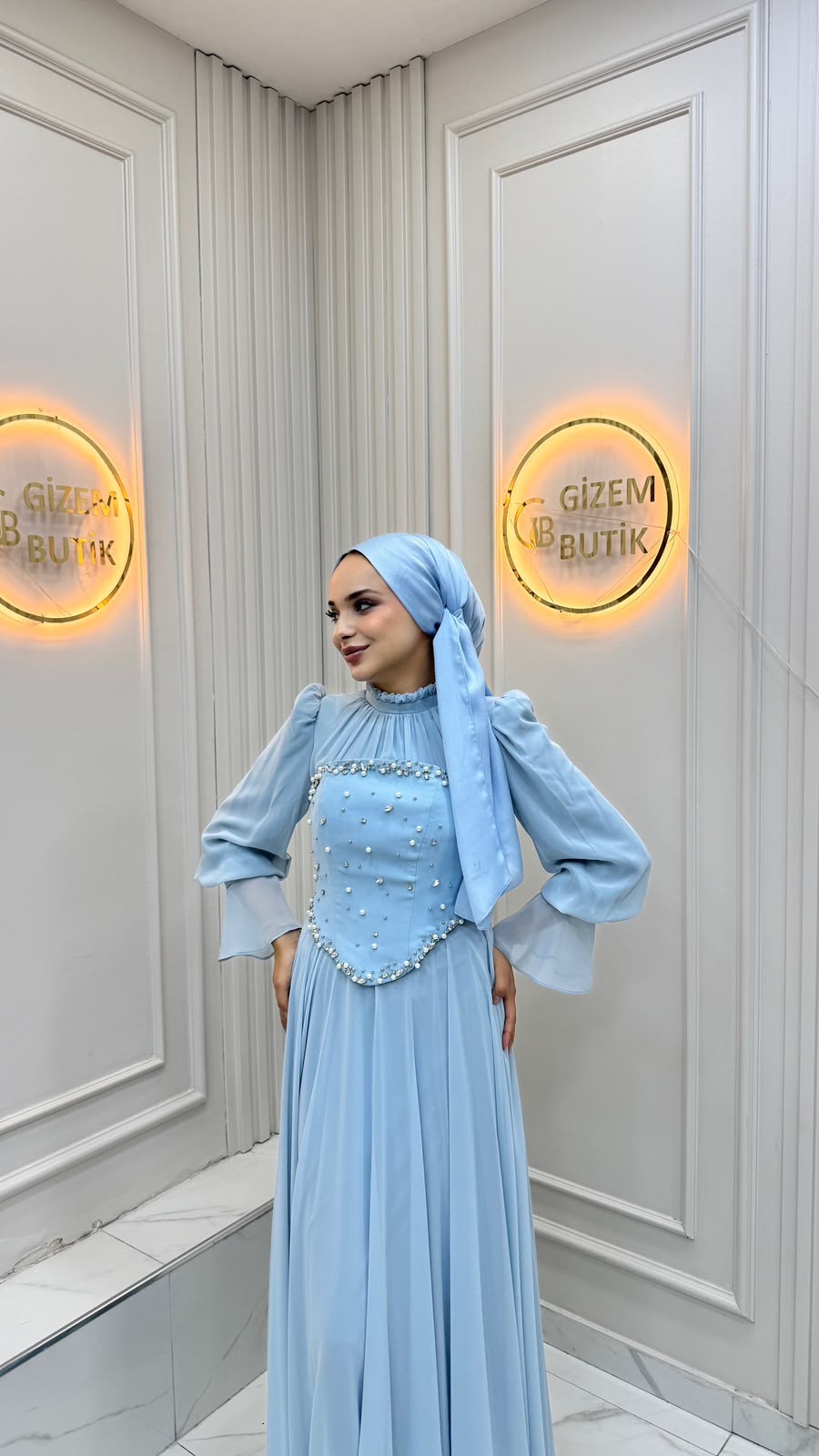 Azer Abiye Bebe Mavisi