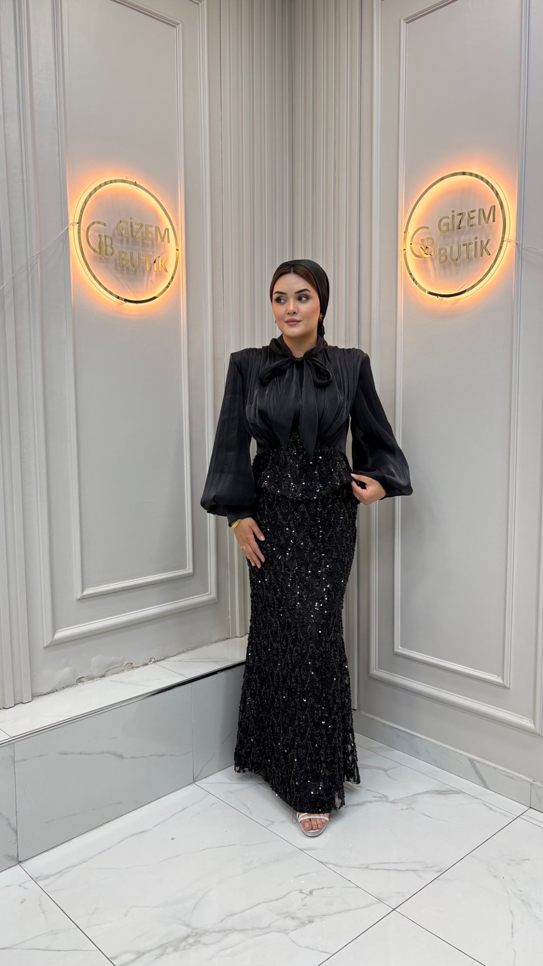 Aylin Abiye Kahverengi