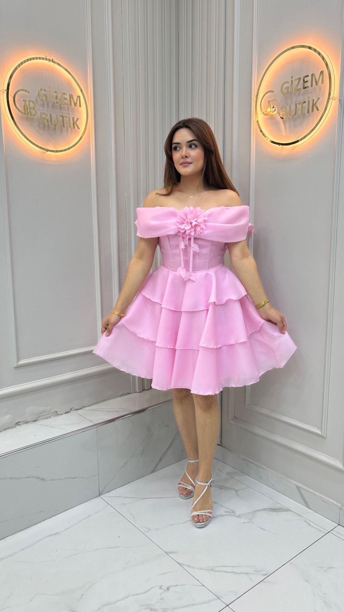 Yanki Abiye Pembe